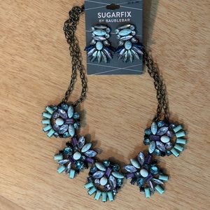Sugarfix by Baublebar Statement Necklace and Earring Set